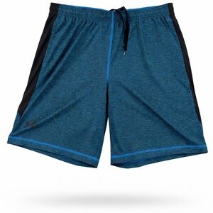 Under Armour Teal and Black Athletic Shorts